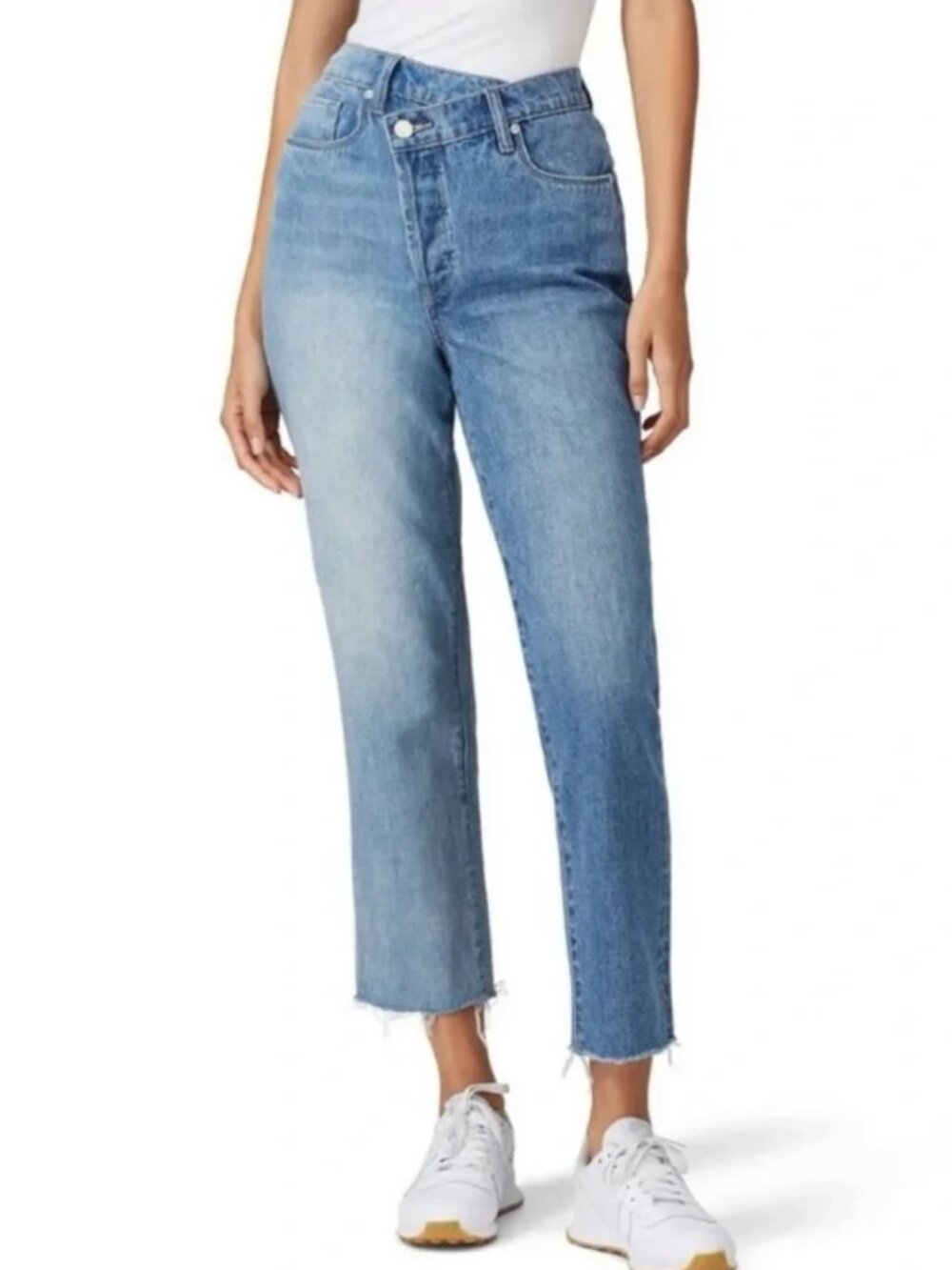 Blank NYC The Madison Crop High Rise Blue Jeans 27